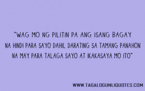 Life Quotes Tagalog
