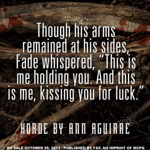 Quote from HORDE by Ann Aguirre