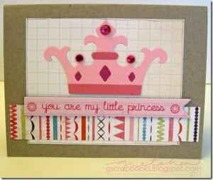 you are my little princess card