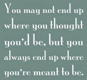 Everything happens for a reason