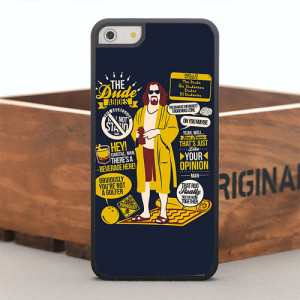 2014 Hot Sale Cool Design The Dude Quotes Cell Phones Cover Case 5 5s ...