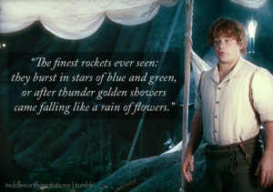 Faramir to Frodo, The Two Towers, Book IV, The Window on the West