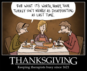 Thanksgiving Funny Cartoon