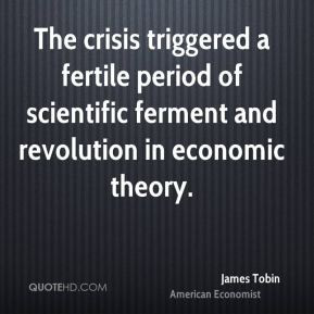 ... period of scientific ferment and revolution in economic theory