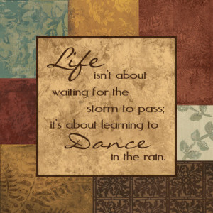 dancing in the rain quotes and sayings