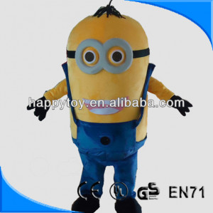 HI CE hot sale despicable me minion mascot costume adult minion ...