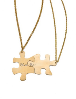 best friend puzzle piece necklace