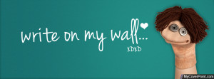 Write On My Wall Facebook Cover