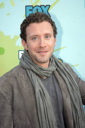 actor t j thyne arrives on the red carpet at the fox all star party