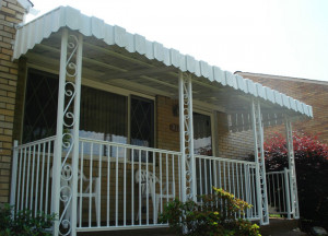 Front Porch Awnings Aluminum