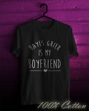 New Listing Hayes Grier Is My Boyfriend T Shirt Unisex Adults Black