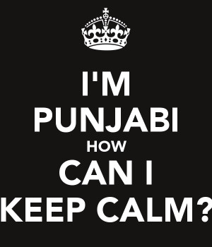 Punjabi How Can Keep Calm And Carry Image