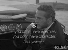... enemies, you don't have character.
