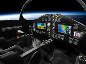 The Lynx spacecraft's cockpit. (Picture from: http://www ...