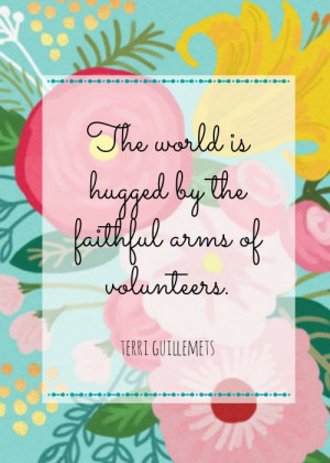 ... gifts on quot volunteer inspirational quotes staff appreciation quotes