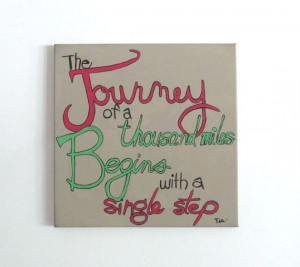 ... Quote Canvas Art Inspirational Quote Painting 12x12 Canvas Quote Art