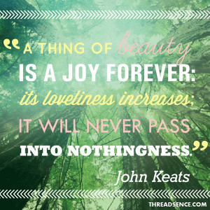 john keats quotes