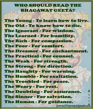 ow who should read Geeta...