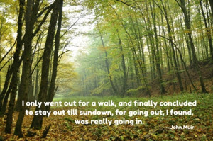 Earth Day inspirational quote by John Muir
