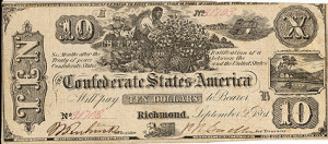 29 Confederate States of America, Richmond, Virginia $10, September ...