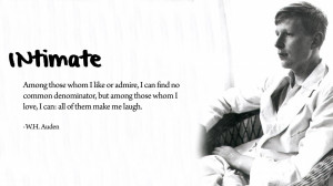 Quote – W.H. Auden