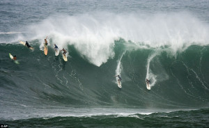 ... biggest waves in five years come to Hawaii after North Pacific storm