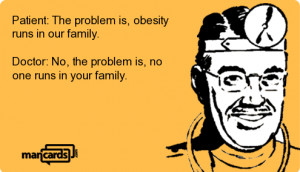 mancard text: Patient: The problem is, obesity ...