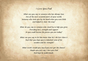 Fathers Day Poem From Child 1