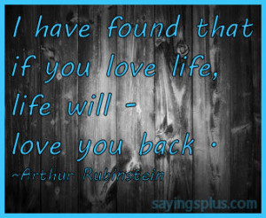 Love and Life Quotes and Sayings