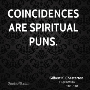 Quotes About Coincidence