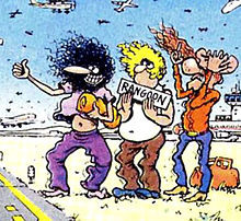 The Fabulous Furry Freak Brothers, from left to right, Phineas, Fat ...
