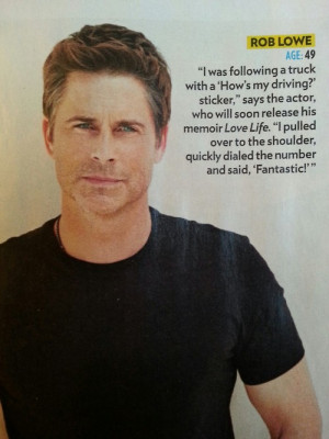 parks and recreation people magazine rob lowe chris traeger