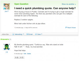 Plumbing Quotes