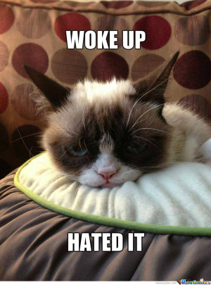 Grumpy Morning