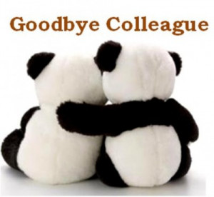 Fare Well Note to a Co-Worker Farewell Funny Quotes Goodbye Leaving.