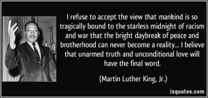 Quotations by Martin. Luther King, Jr. , American Leader, Born ...