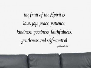 ... temper, forbearance), kindness, goodness (benevolence), faithfulness