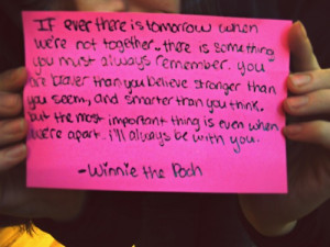 winnie the pooh quote on Tumblr