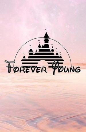 iPhone 5 Wallpaper disney forever young