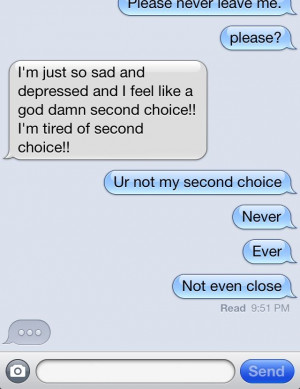 That's just how I'm starting to feel