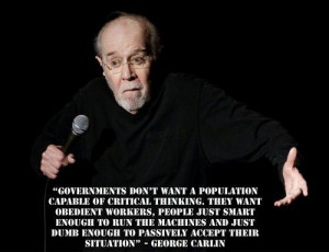 Heavy Dose Of TRUTH Courtesy Of George Carlin
