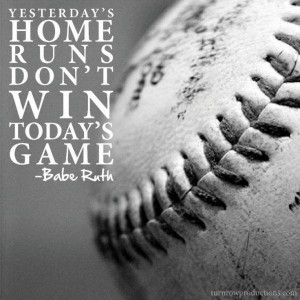 Baseball quotes, best, sayings, babe ruth, win