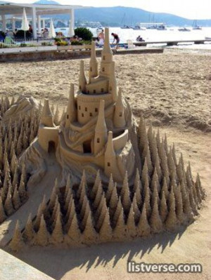 ... remind me of the ones my daughter makes when she builds sand castles