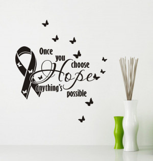... Hope-Butterfly-Ribbon-Wall-Decoration-Sticker-Quotes-Modern-Wallpaper