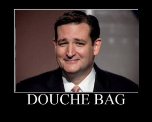 Ted Cruz, what a pig.