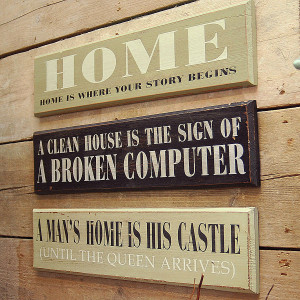 We're sorry, Wooden Sayings Signs is no longer available