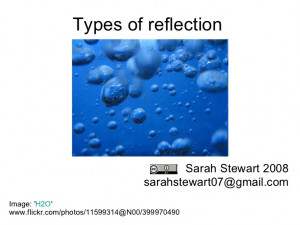 Types of Reflective Thinking