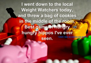 So wrong !! But funny !! Hungry Hippos