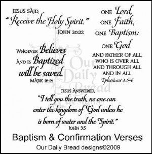 Baptism Quotes and Sayings