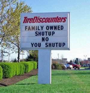 Funny Business Signs